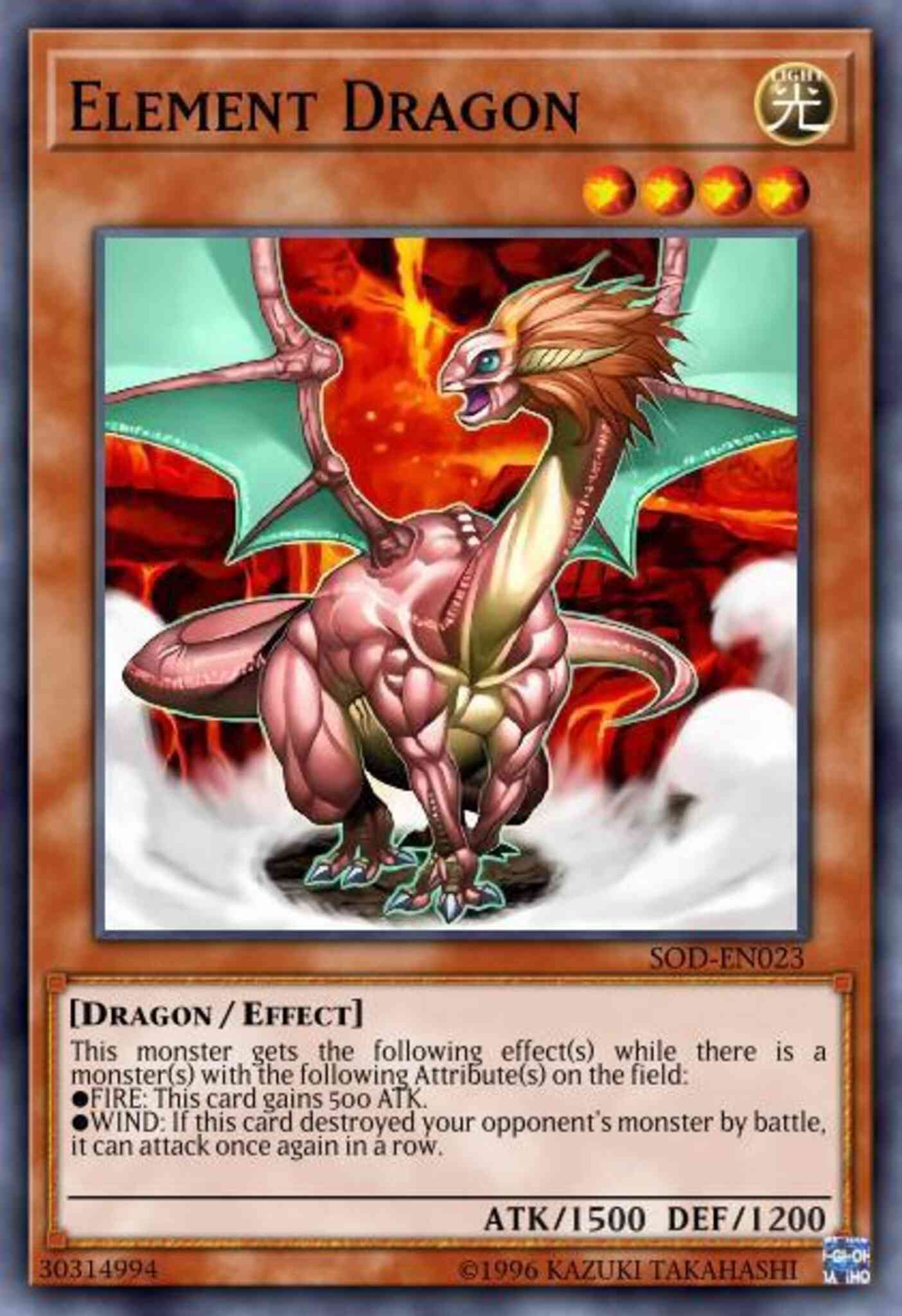 Element Dragon - SOD-EN023 - Common - Unlimited
