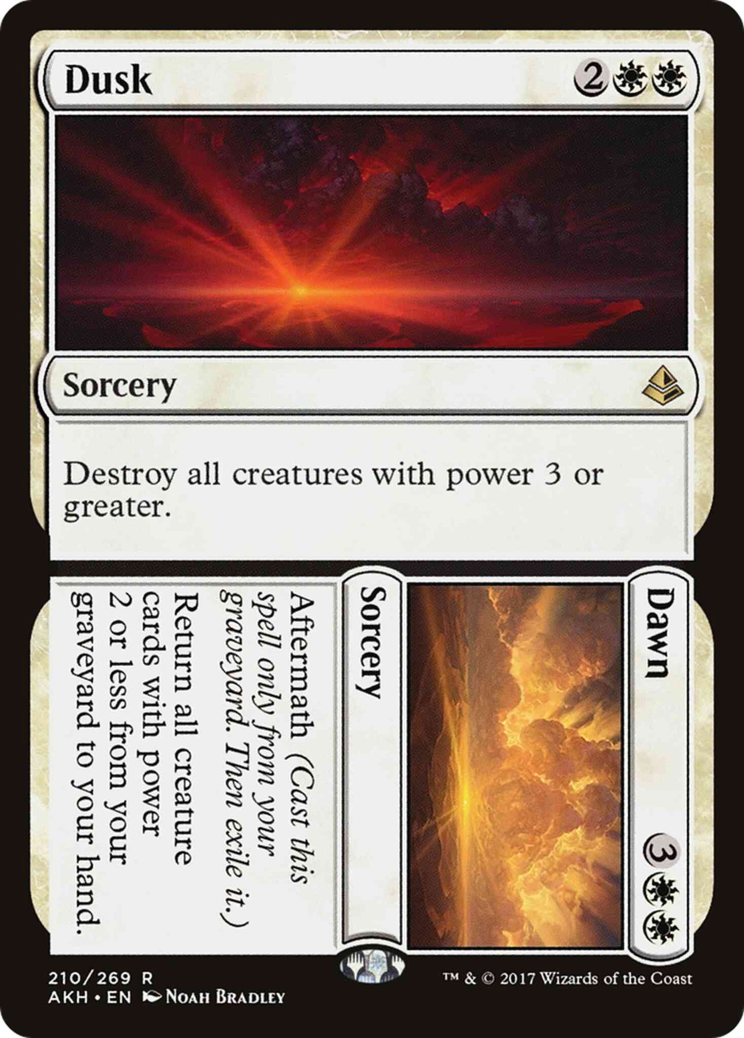 Dusk // Dawn [210] [Amonkhet] [Non-Foil]