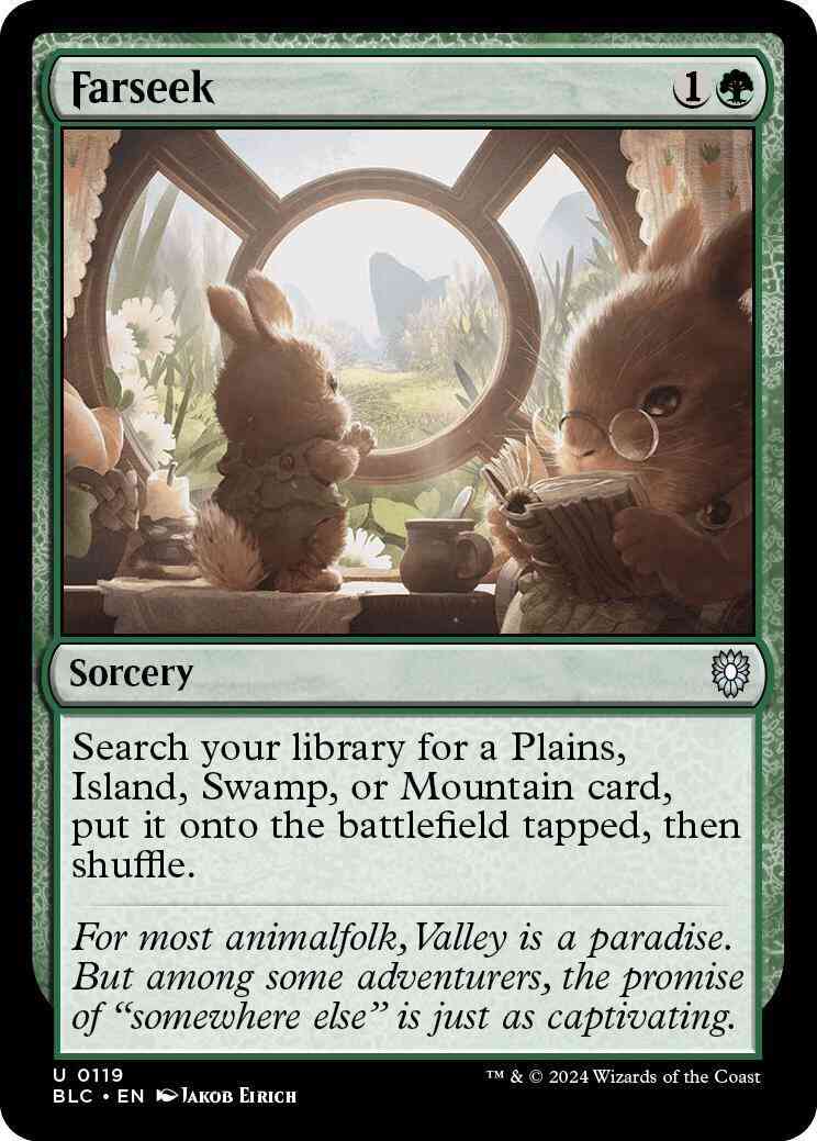 Farseek [119] [Bloomburrow: Commander] [Non-Foil]