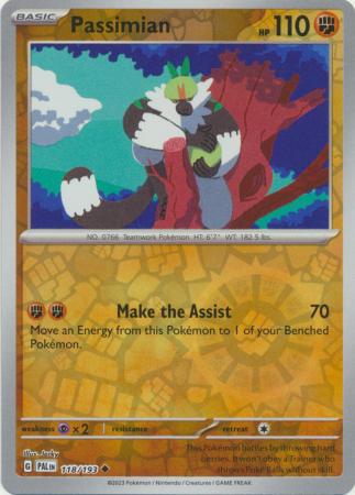 Passimian - 118/193 - Uncommon [sv02-118] [Reverse Holo]