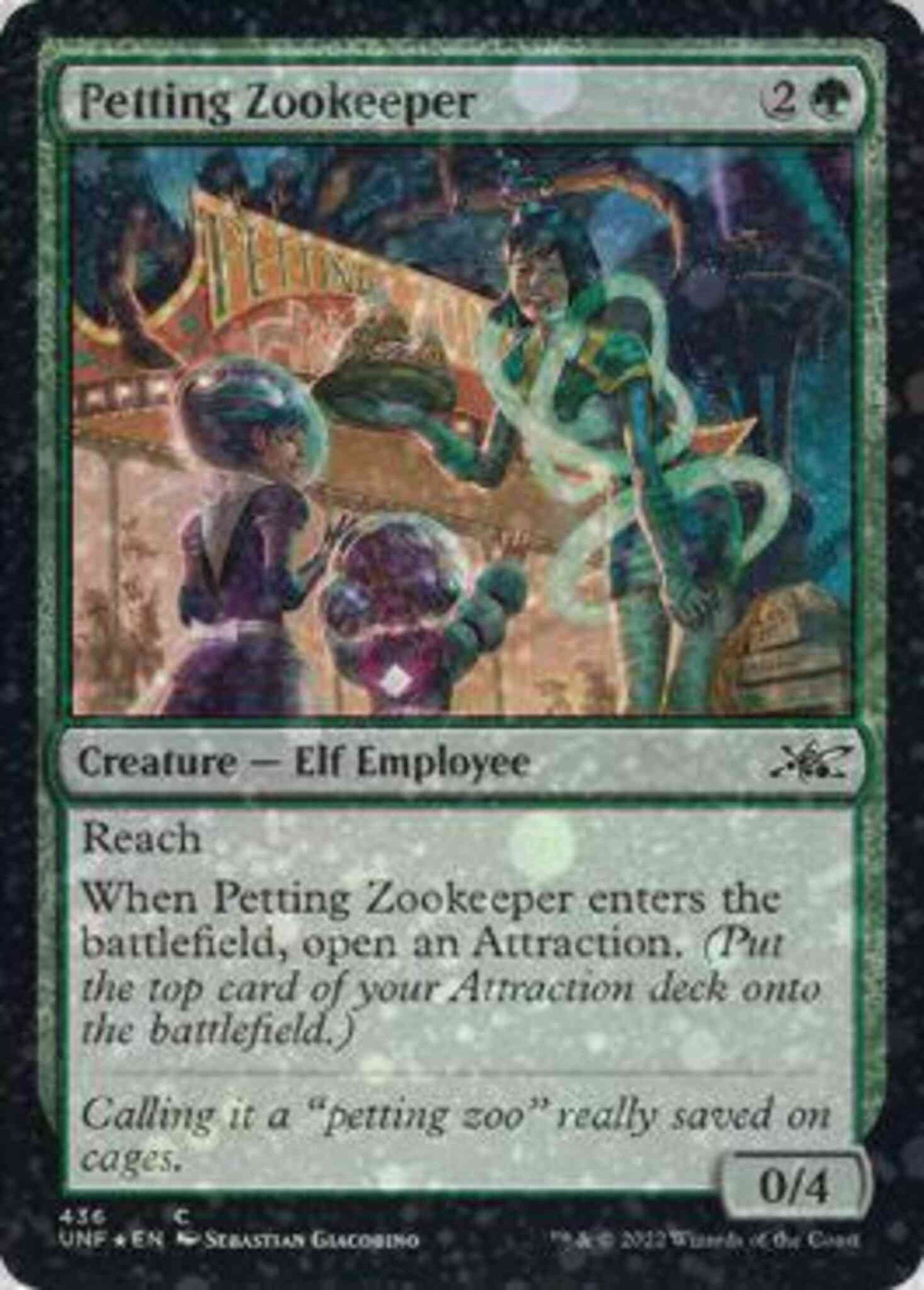 Petting Zookeeper [436] [Unfinity] [Galaxy Foil]