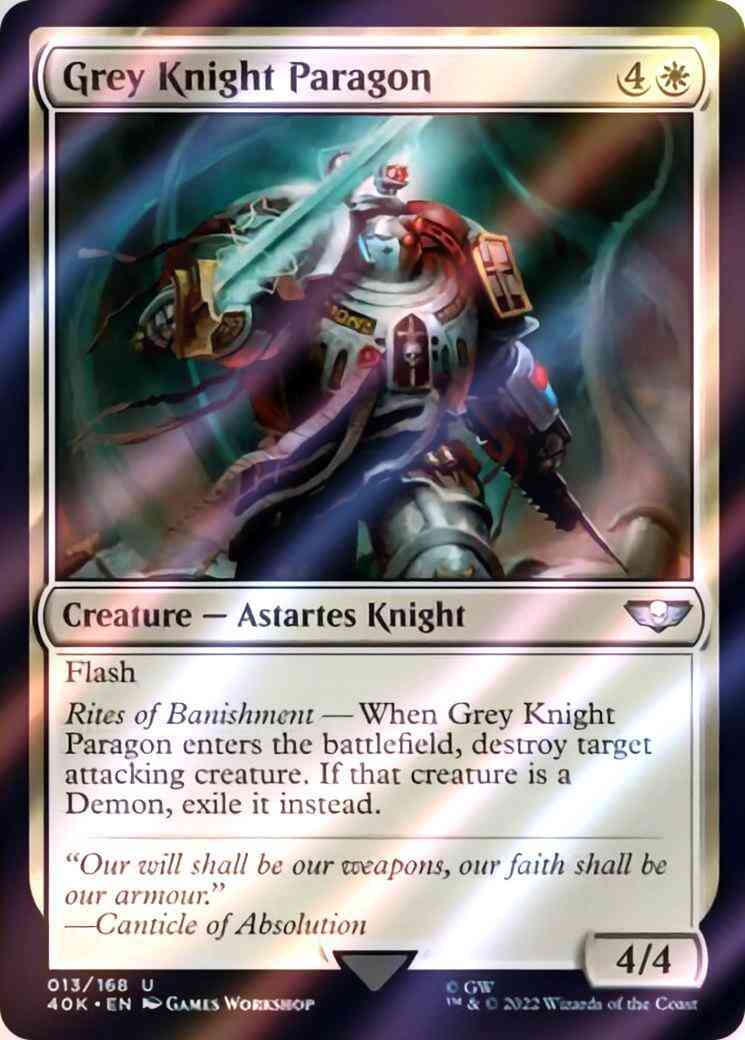Grey Knight Paragon [13] [Universes Beyond: Warhammer 40,000] [Surge Foil]