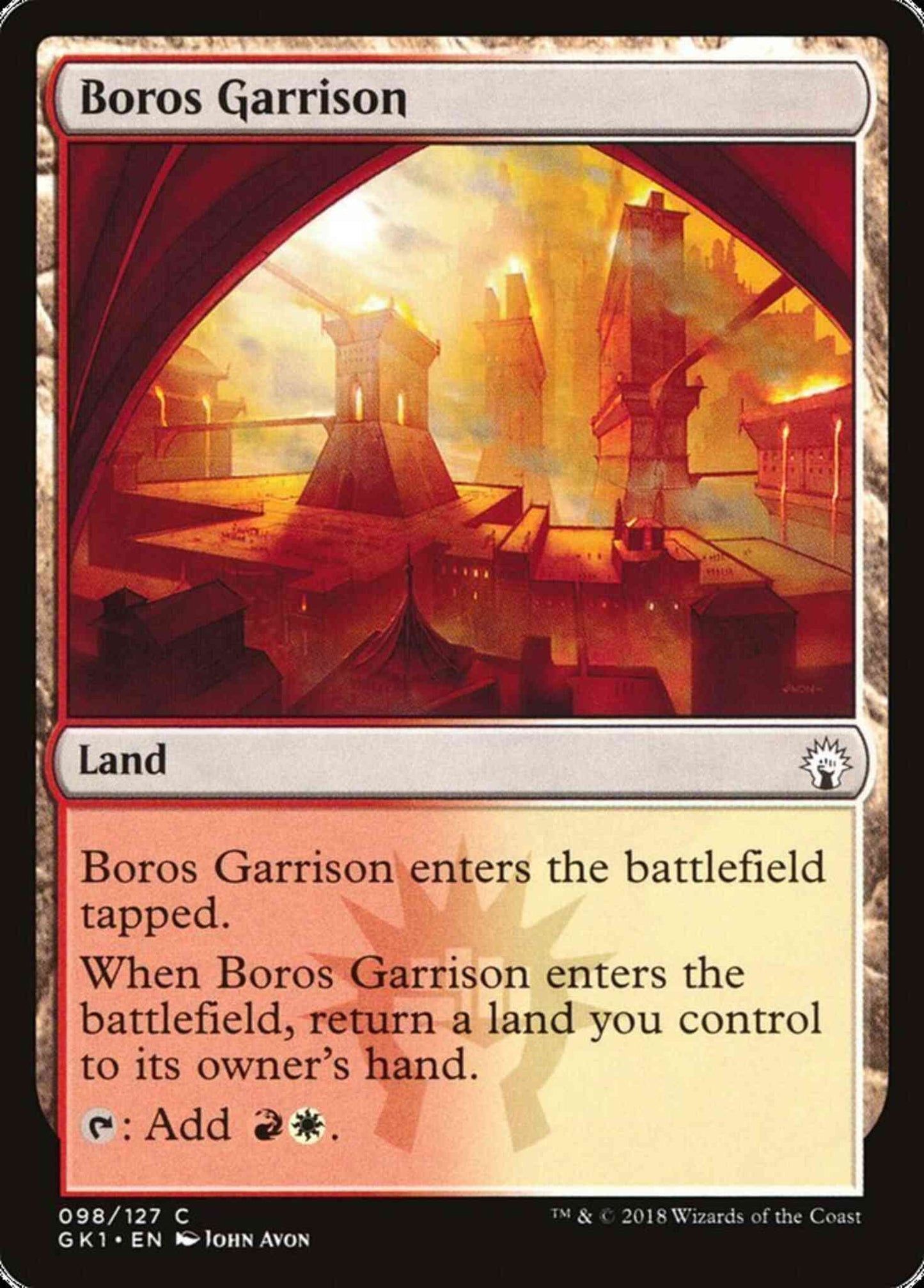 Boros Garrison [98] [GRN Guild Kit] [Non-Foil]