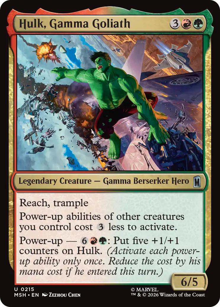 Hulk, Gamma Goliath [215] [Marvel Super Heroes] [Non-Foil]