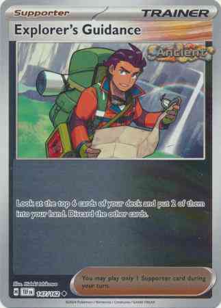 Explorer's Guidance - 147/162 - Uncommon [sv05-147] [Reverse Holo]
