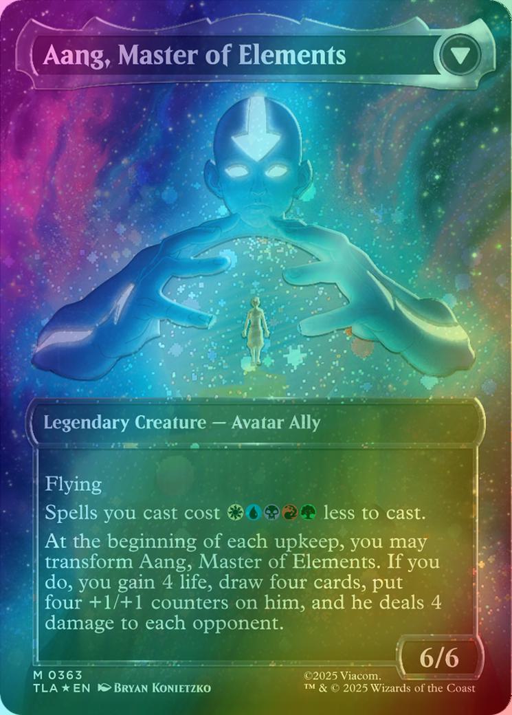 Avatar Aang // Aang, Master of Elements [363] [Borderless