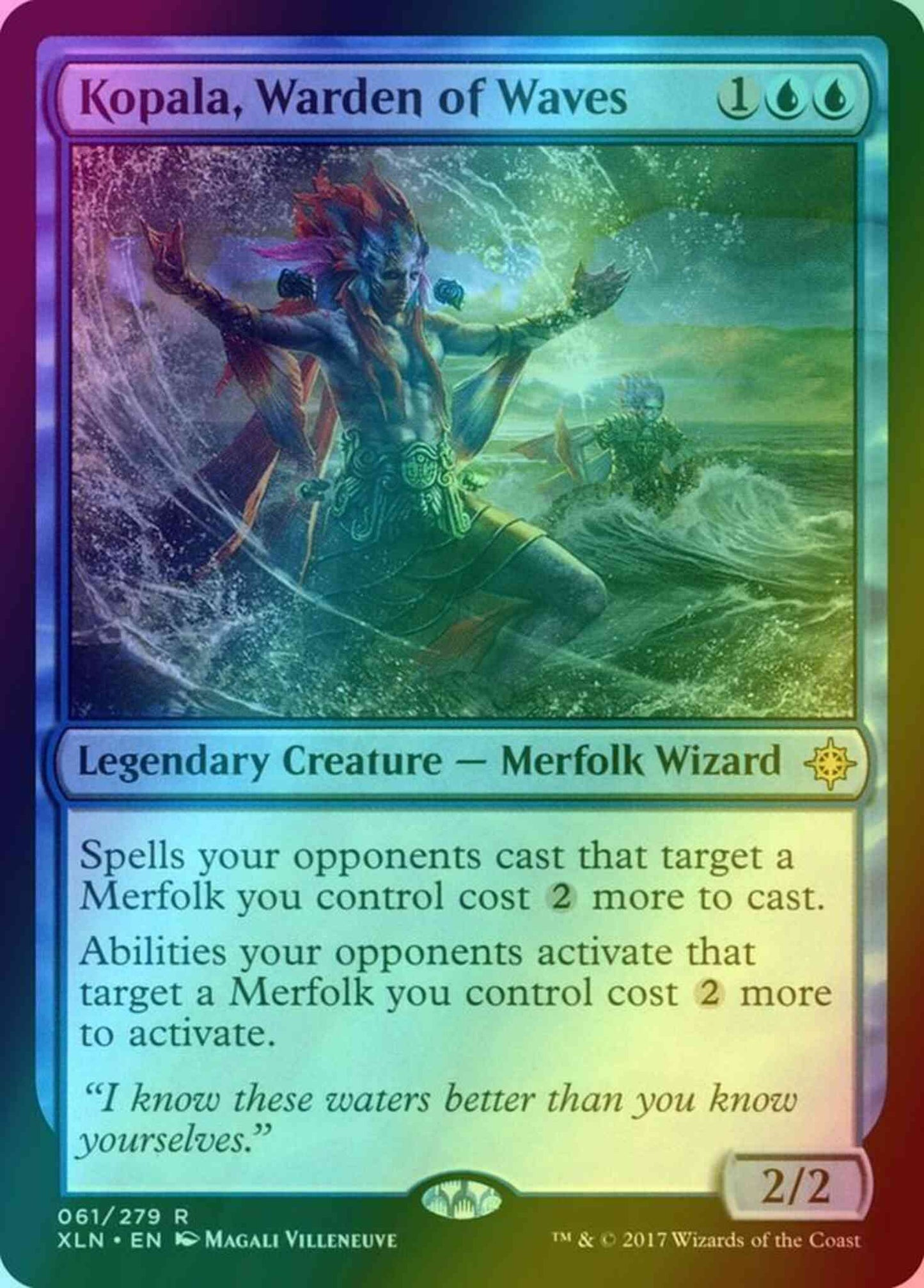 Kopala, Warden of Waves [61] [Ixalan] [Foil]