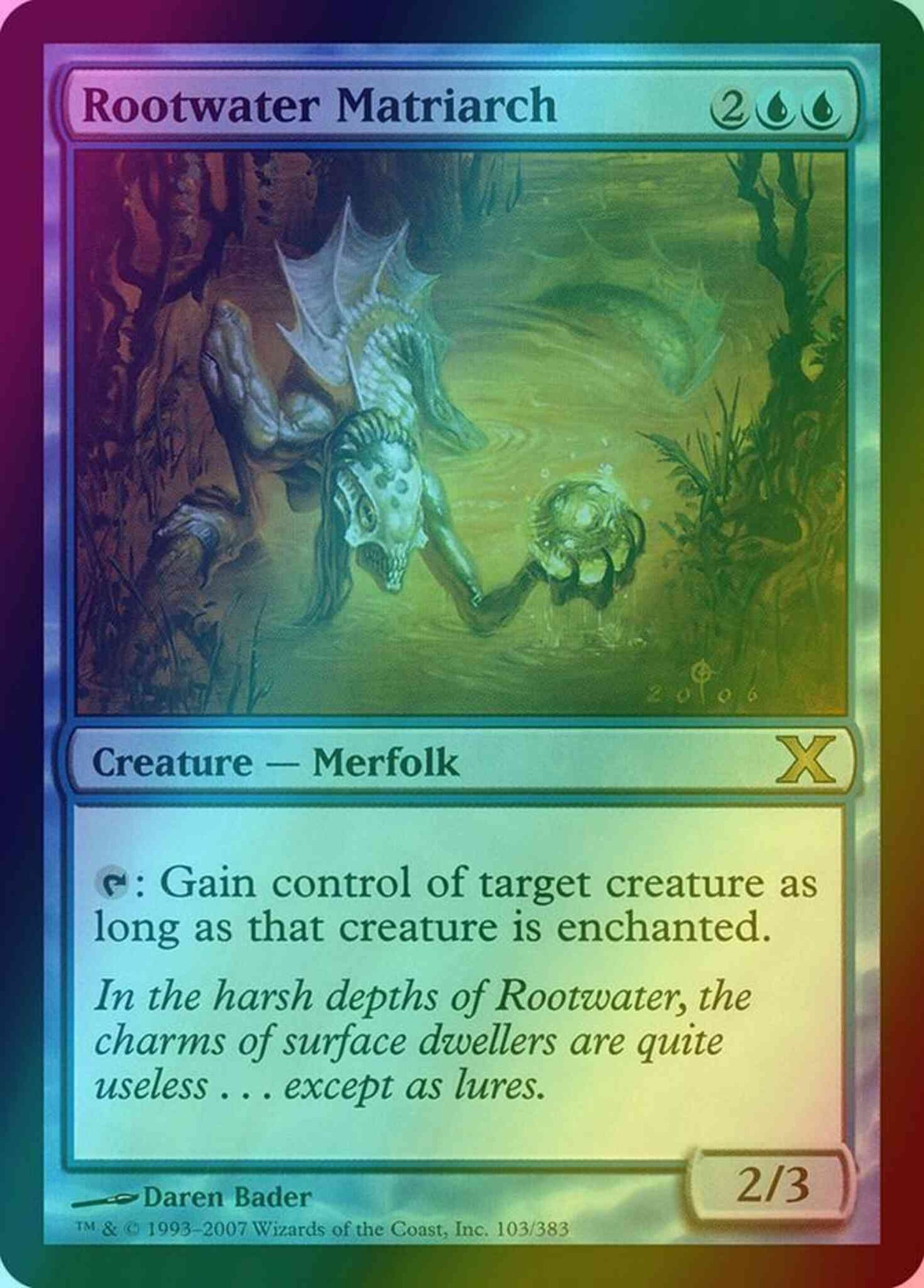 Rootwater Matriarch [103] [Tenth Edition] [Foil]