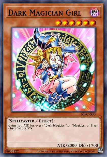 Dark Magician Girl - YGLD-ENC10 - Common - 1st Edition