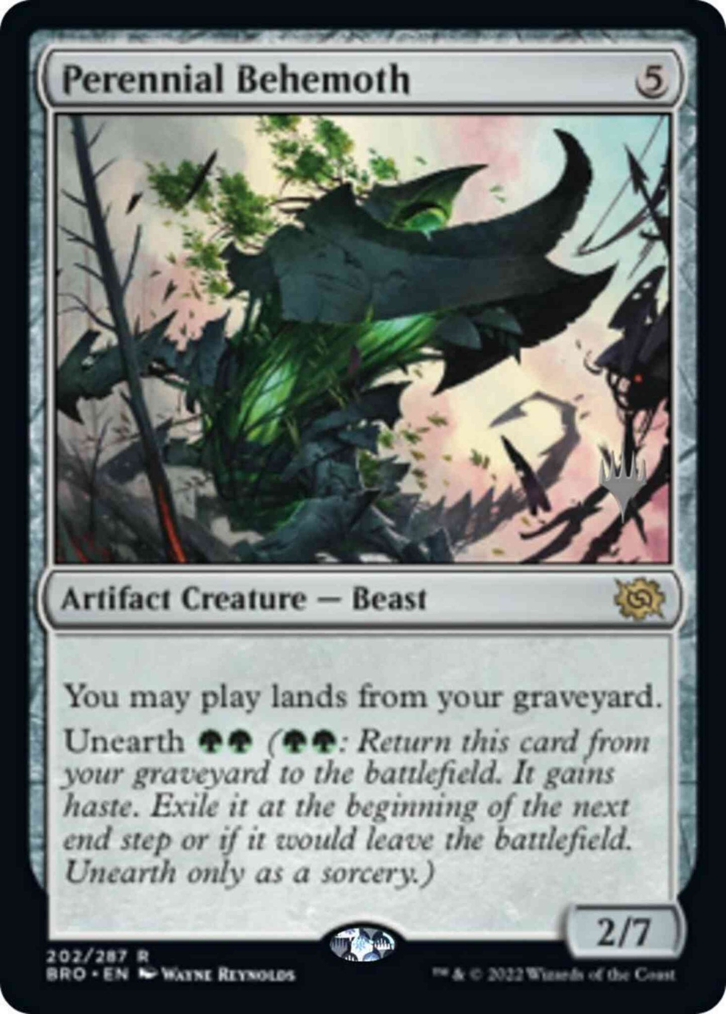 Perennial Behemoth [202p] [Promo Pack] [The Brothers' War: Promos] [Non-Foil]