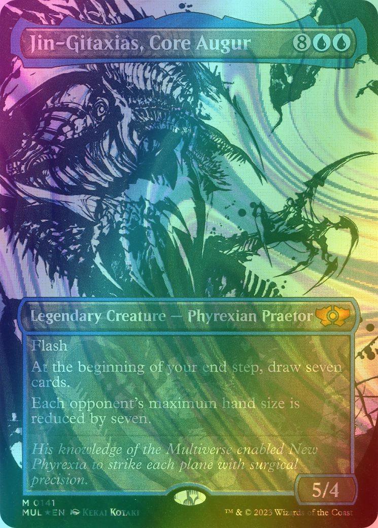 Jin-Gitaxias, Core Augur [141] [Planar Showcase] [Multiverse Legends] [Halo Foil]