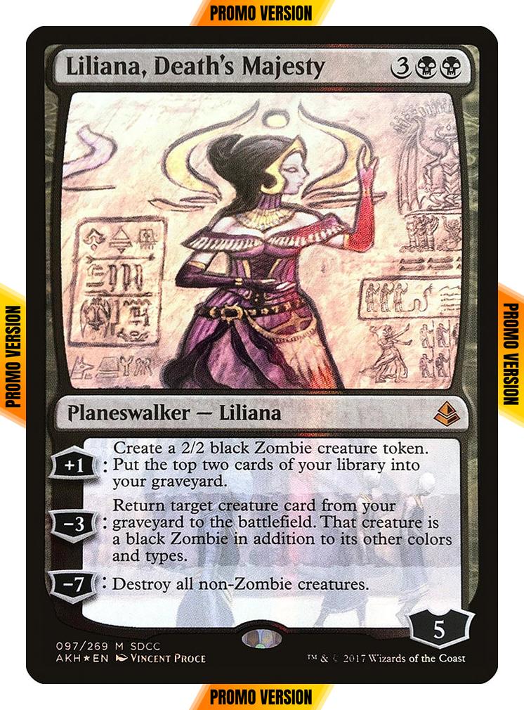 Liliana, Death's Majesty [97] [San Diego Comic-Con 2017] [Foil]