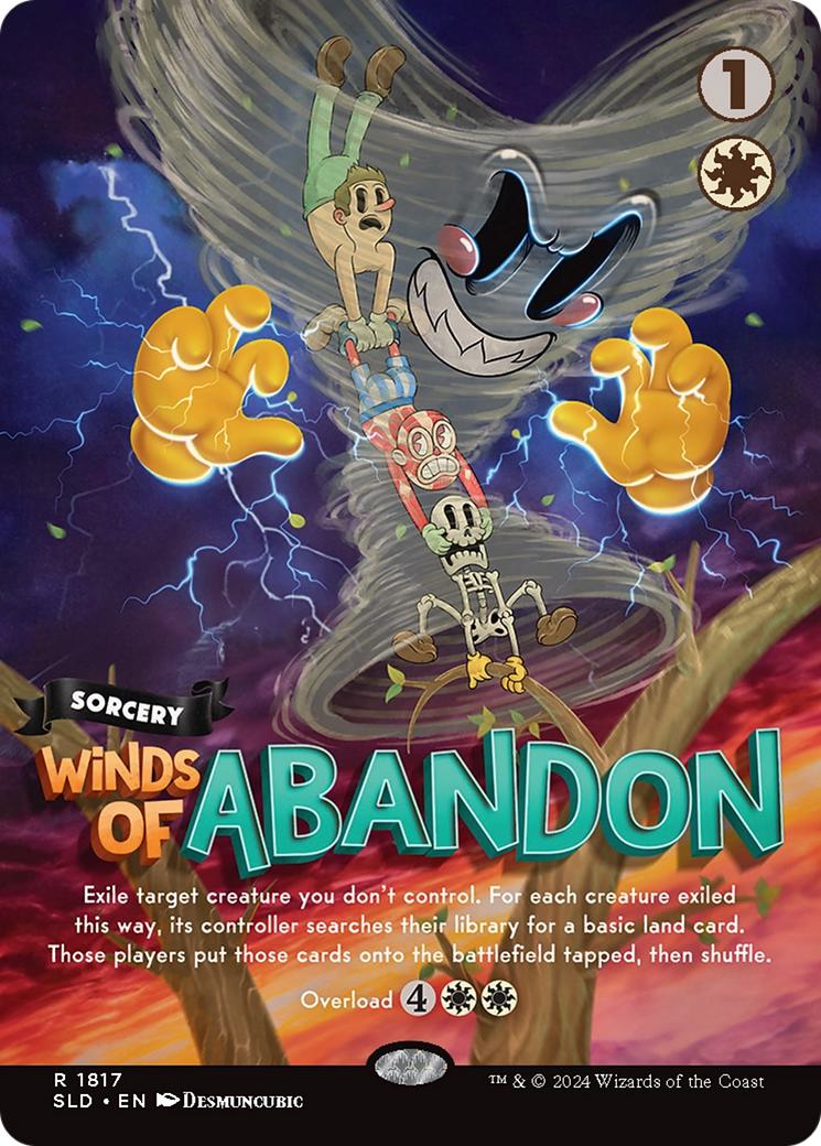 Winds of Abandon [1817] [Borderless] [Twisted Toons] [Secret Lair Drop] [Non-Foil]