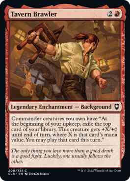 Tavern Brawler [200] [Commander Legends: Battle for Baldur's Gate] [Non-Foil]