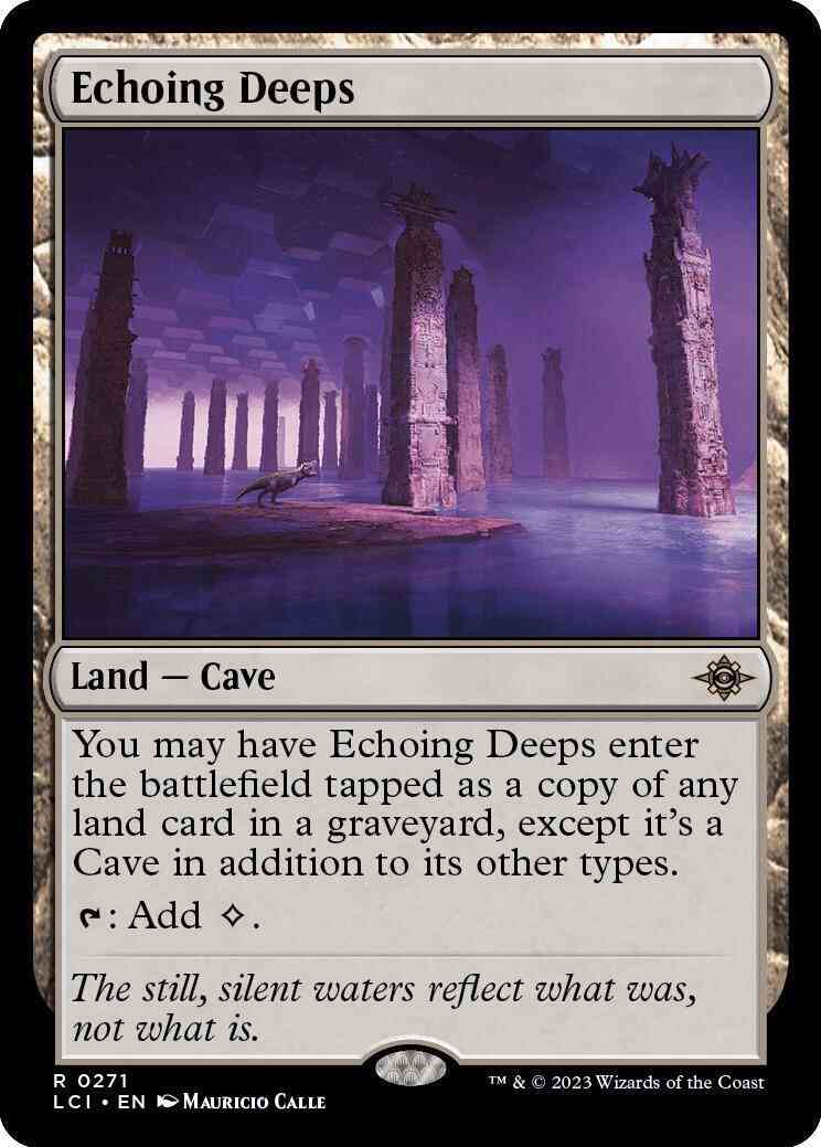Echoing Deeps [271] [The Lost Caverns of Ixalan] [Non-Foil]