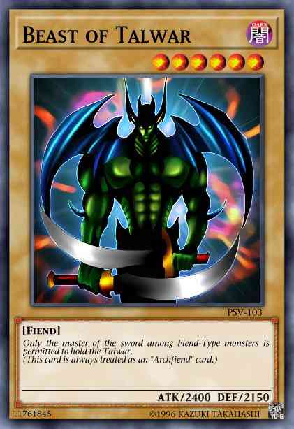 Beast of Talwar - SBCB-EN111 - Common - 1st Edition