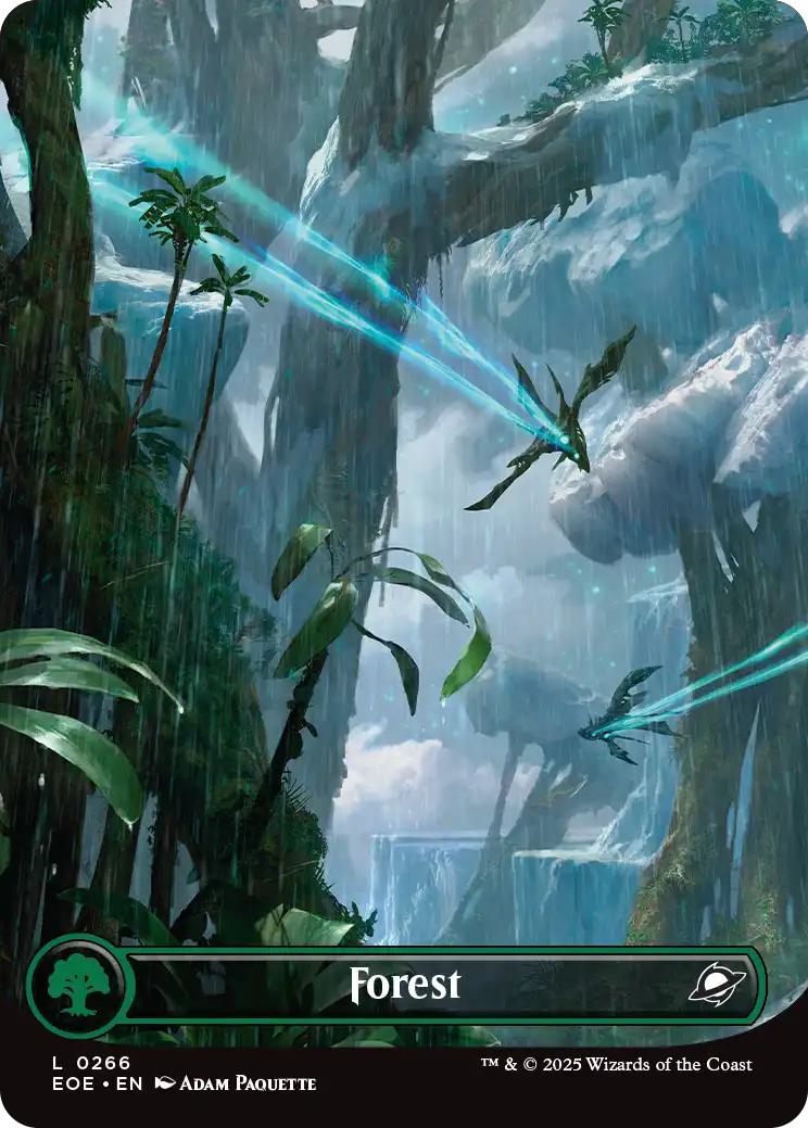 Forest [266] [Borderless] [Celestial] [Edge of Eternities] [Non-Foil]