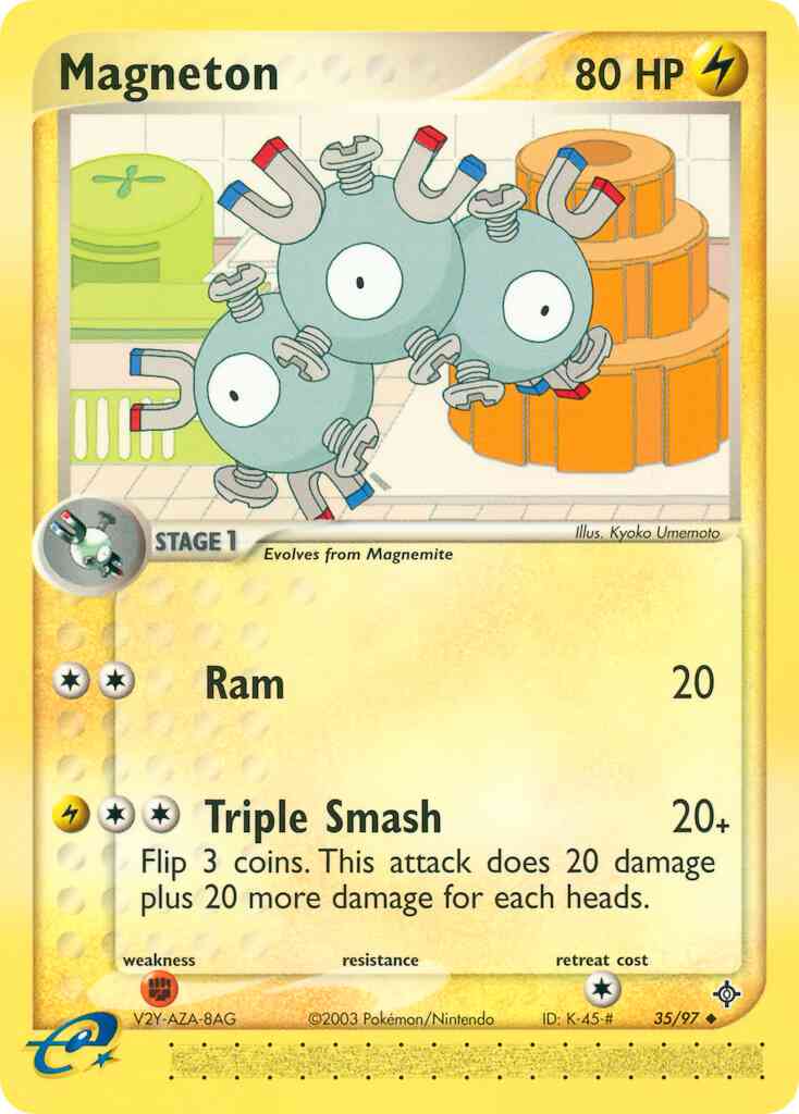Magneton - 35/97 - Uncommon [ex3-35] [Reverse Holo]