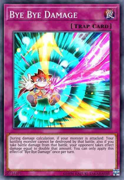 Bye Bye Damage - MP20-EN202 - Super Rare - 1st Edition