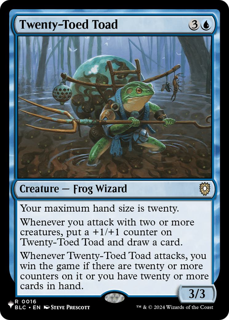 Twenty-Toed Toad [BLB-16] [The List] [Non-Foil]