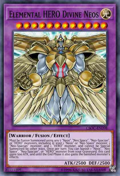 Elemental HERO Divine Neos - CSOC-EN098 - Secret Rare - Unlimited