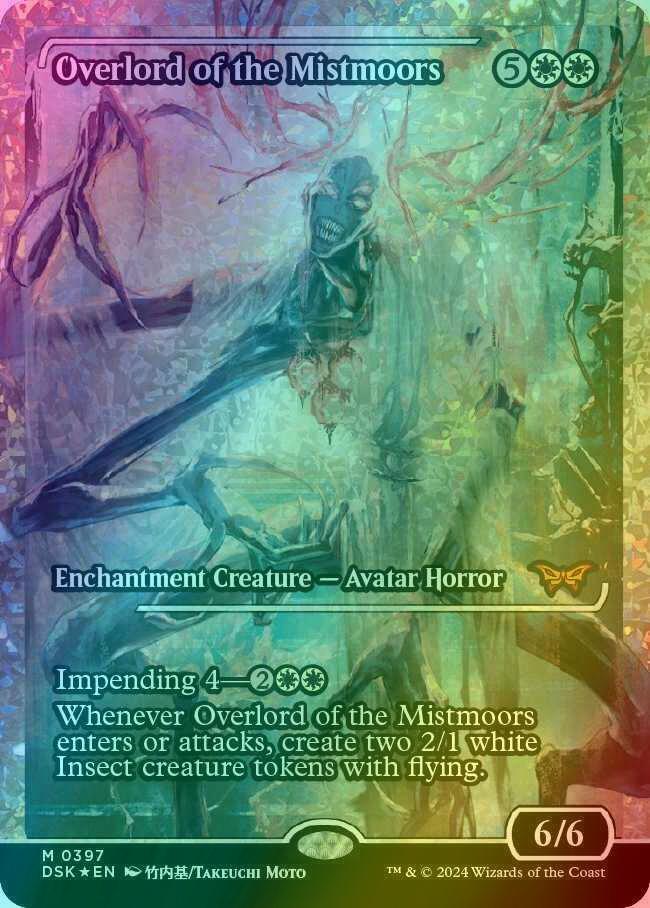 Overlord of the Mistmoors [397] [Japan Showcase] [Duskmourn: House of Horror] [Fracture Foil]