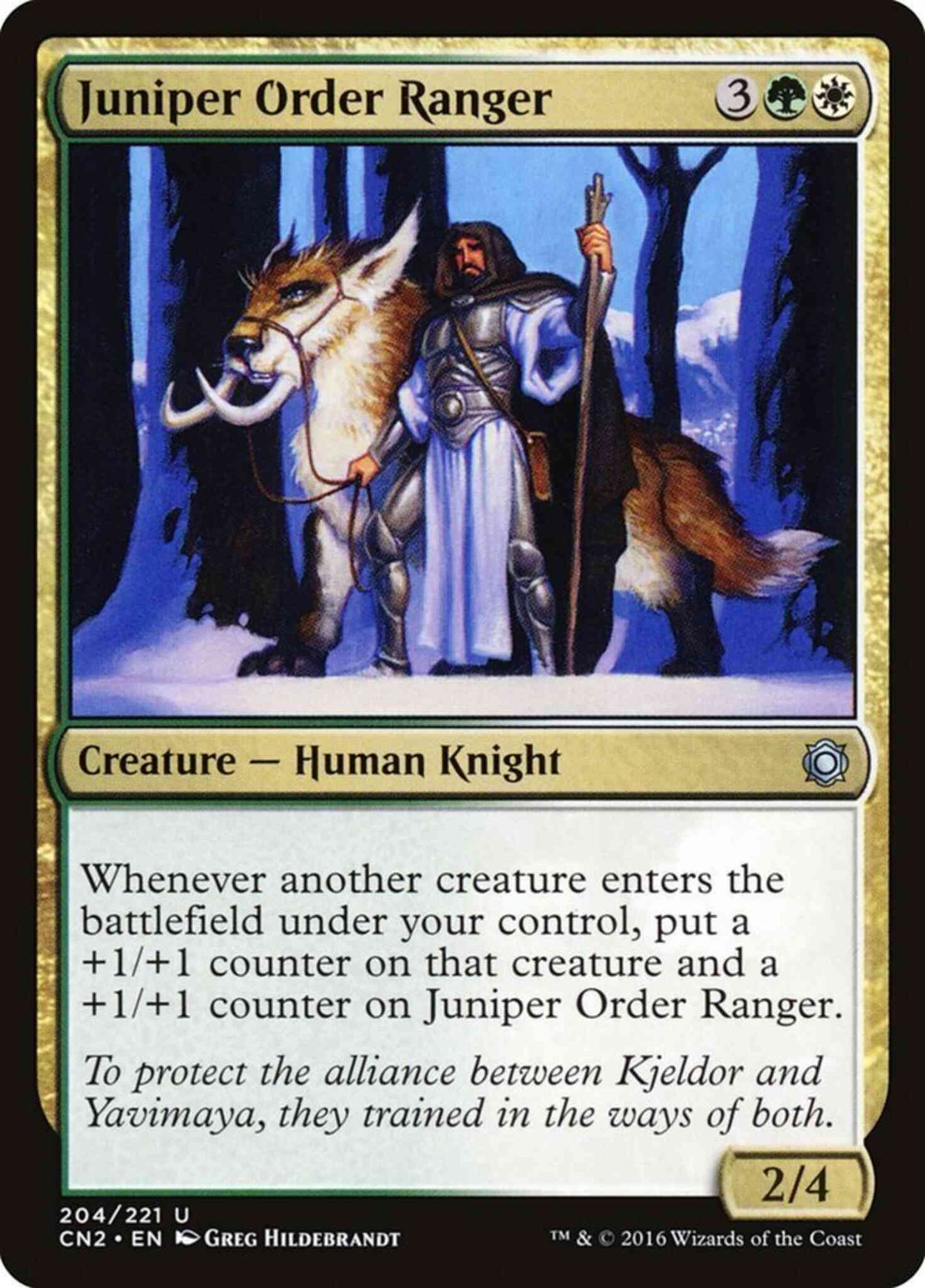Juniper Order Ranger [204] [Conspiracy Take The Crown] [Non-Foil]
