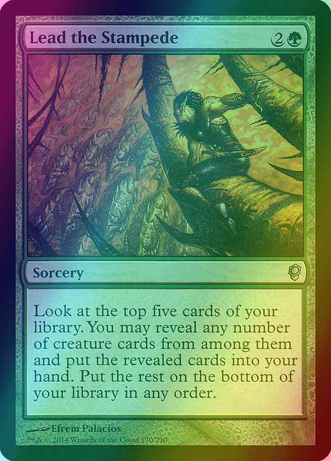 Lead the Stampede [170] [Conspiracy] [Foil]