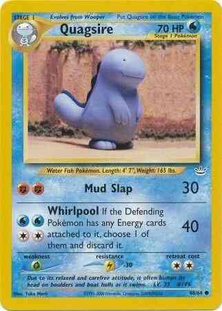 Quagsire - 48/64 - Common - Unlimited [neo3U-48] [Non-Holo]