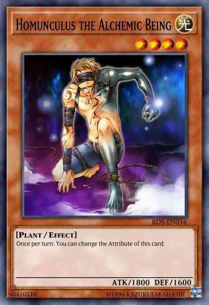 Homunculus the Alchemic Being - FUEN-EN045 - Super Rare - Unlimited