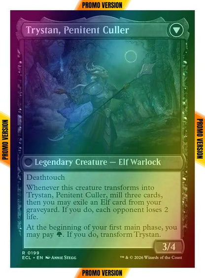 Trystan, Callous Cultivator // Trystan, Penitent Culler [199p] [Promo Pack] [Lorwyn Eclipsed: Promos] [Foil]