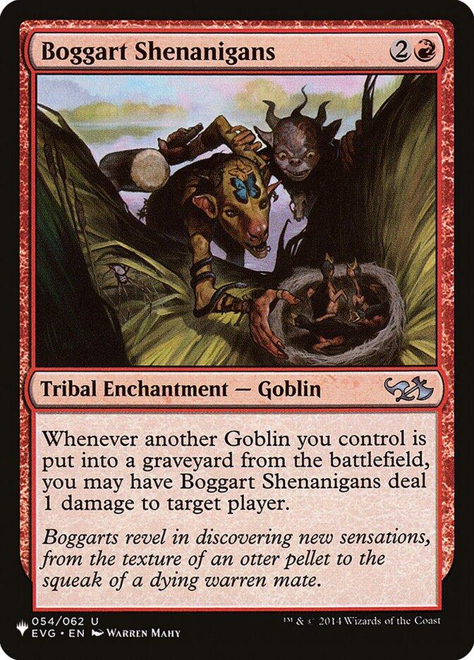 Boggart Shenanigans [EVG-54] [The List] [Non-Foil]