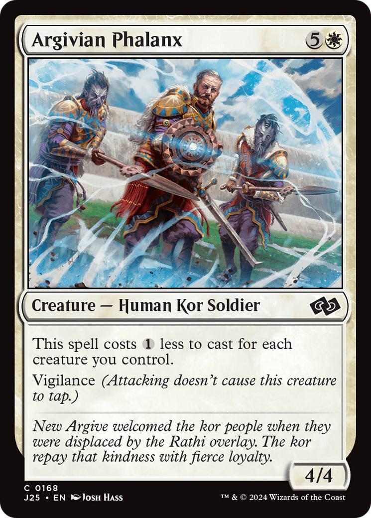 Argivian Phalanx [168] [Foundations: Jumpstart] [Non-Foil]
