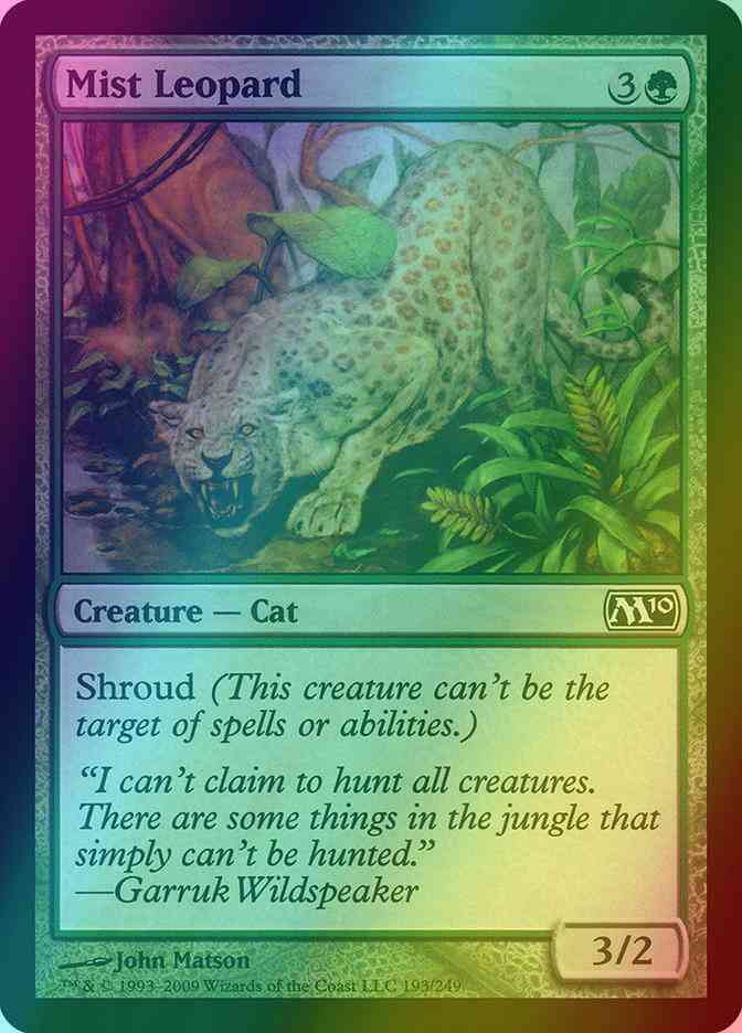Mist Leopard [193] [Magic 2010] [Foil]