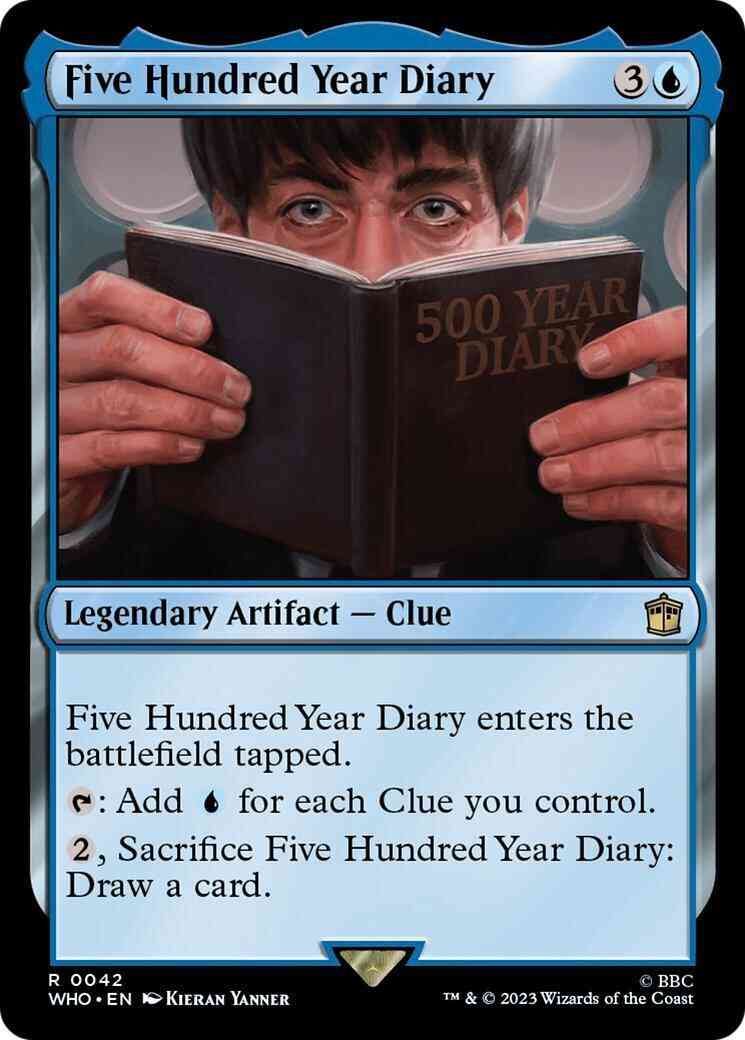 Five Hundred Year Diary [42] [Universes Beyond: Doctor Who] [Non-Foil]