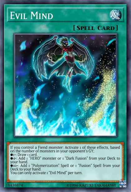 Evil Mind - LED5-EN016 - Rare - 1st Edition