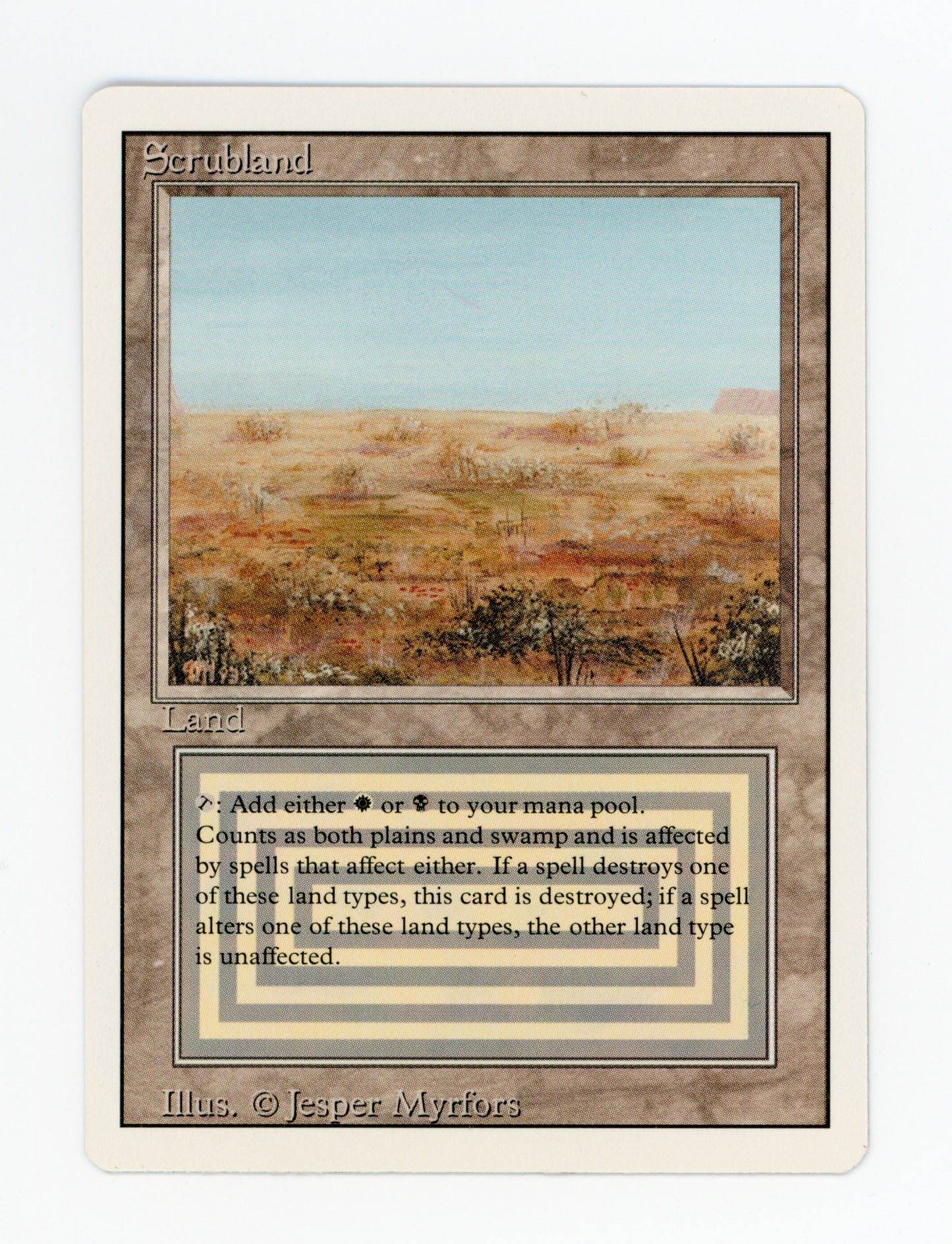 Scrubland — ID 18050
