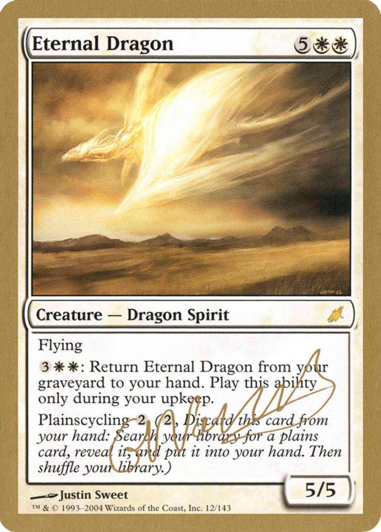 Eternal Dragon [gn12a] [Gabriel Nassif] [World Championship Decks 2004] [Non-Foil]