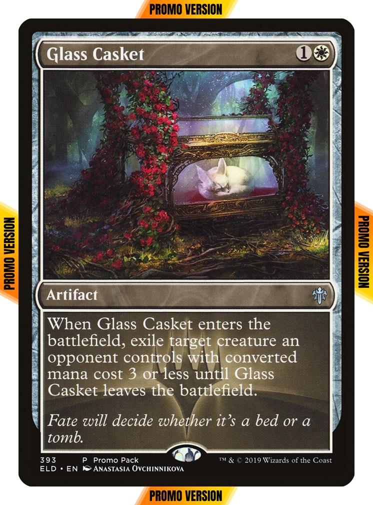 Glass Casket [393] [Dark Frame Promo Pack] [Throne of Eldraine] [Non-Foil]