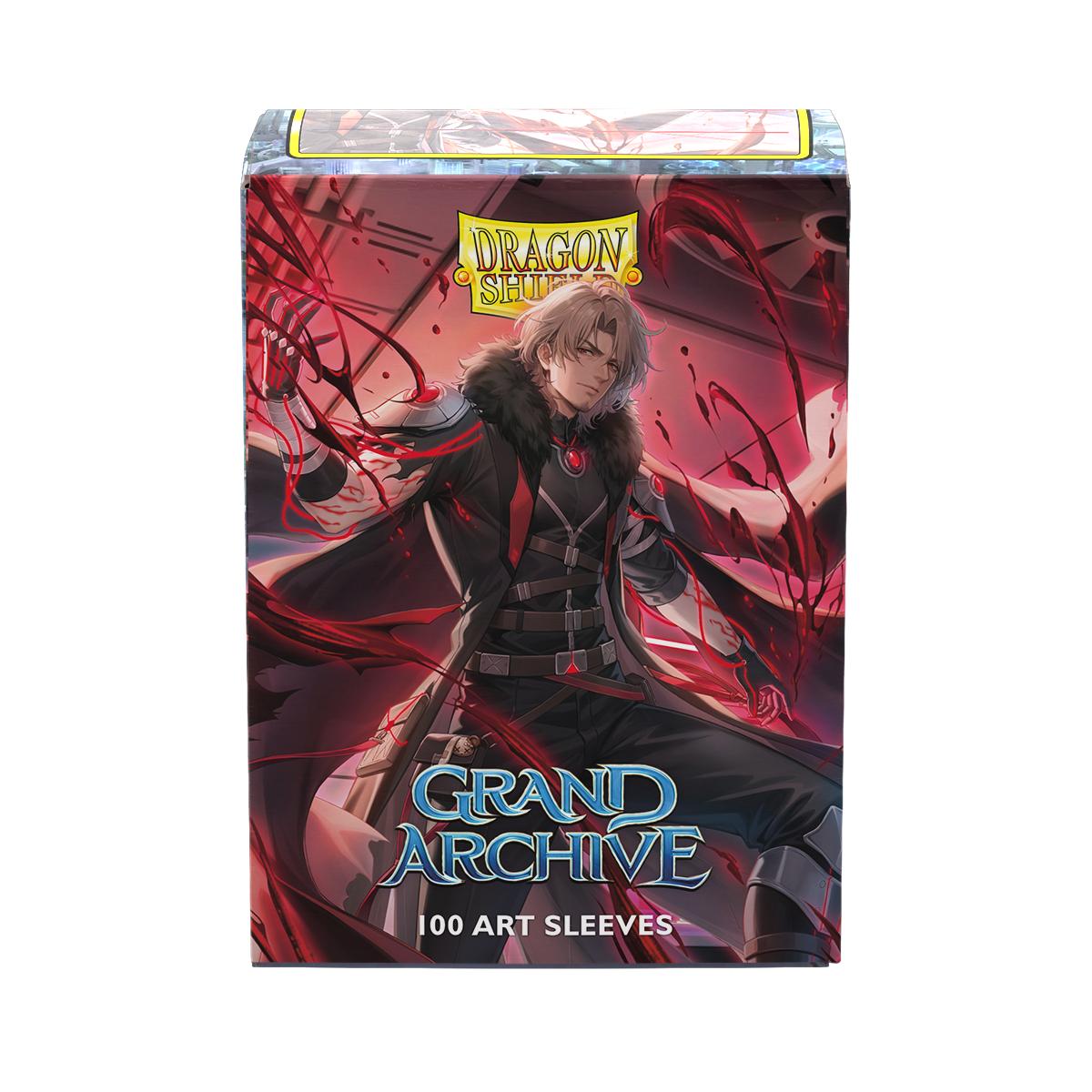 Dragon Shield Grand Archive Matte Art Sleeves - Standard Size - 100ct - Dante, Hemomancer