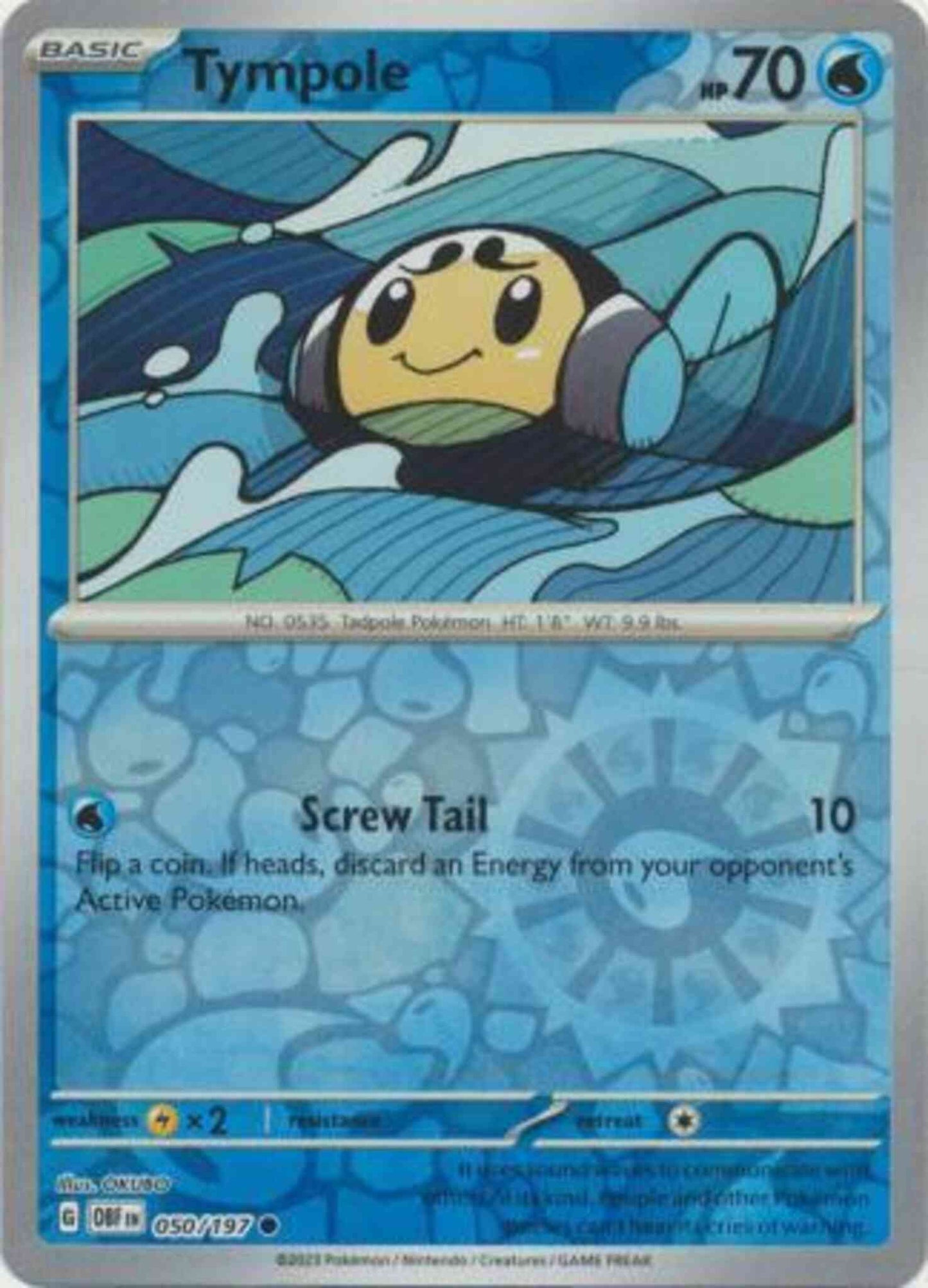 Tympole - 050/197 - Common [sv03-050] [Reverse Holo]