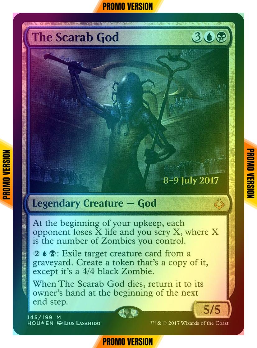 The Scarab God [145s] [Hour of Devastation Promos] [Foil]