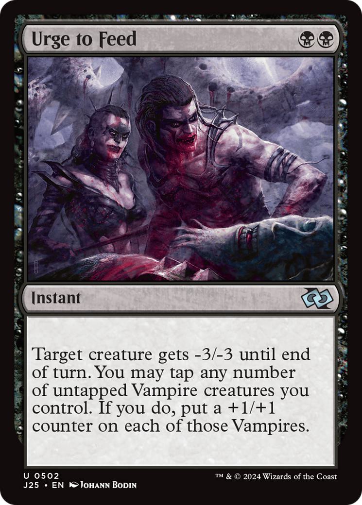 Urge to Feed [502] [Foundations: Jumpstart] [Non-Foil]