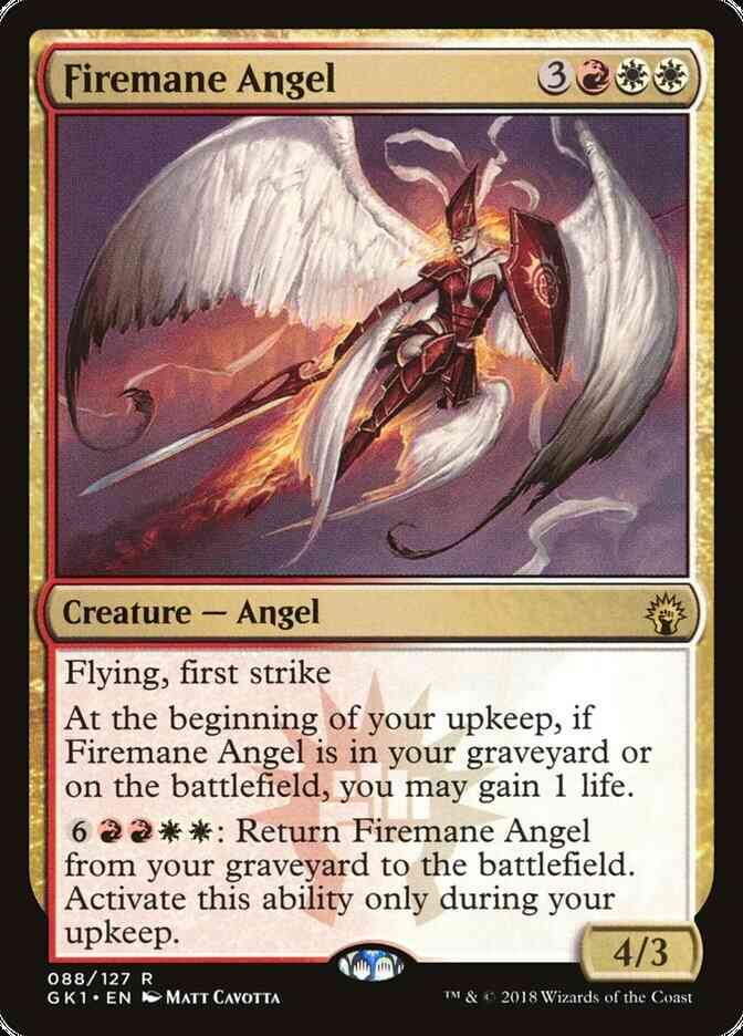 Firemane Angel [88] [GRN Guild Kit] [Non-Foil]