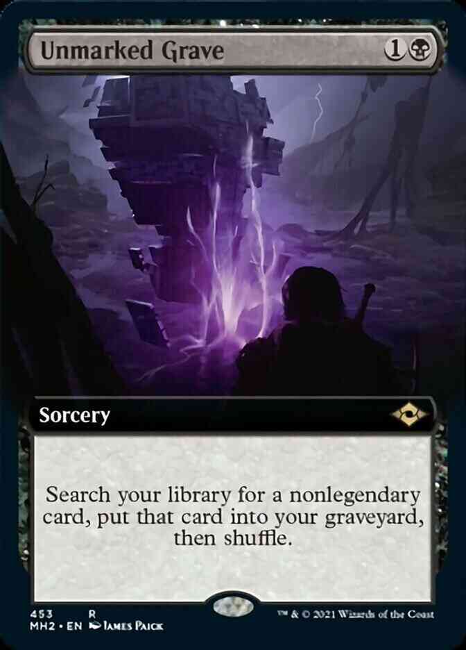 Unmarked Grave [453] [Extended Art] [Modern Horizons 2] [Non-Foil]