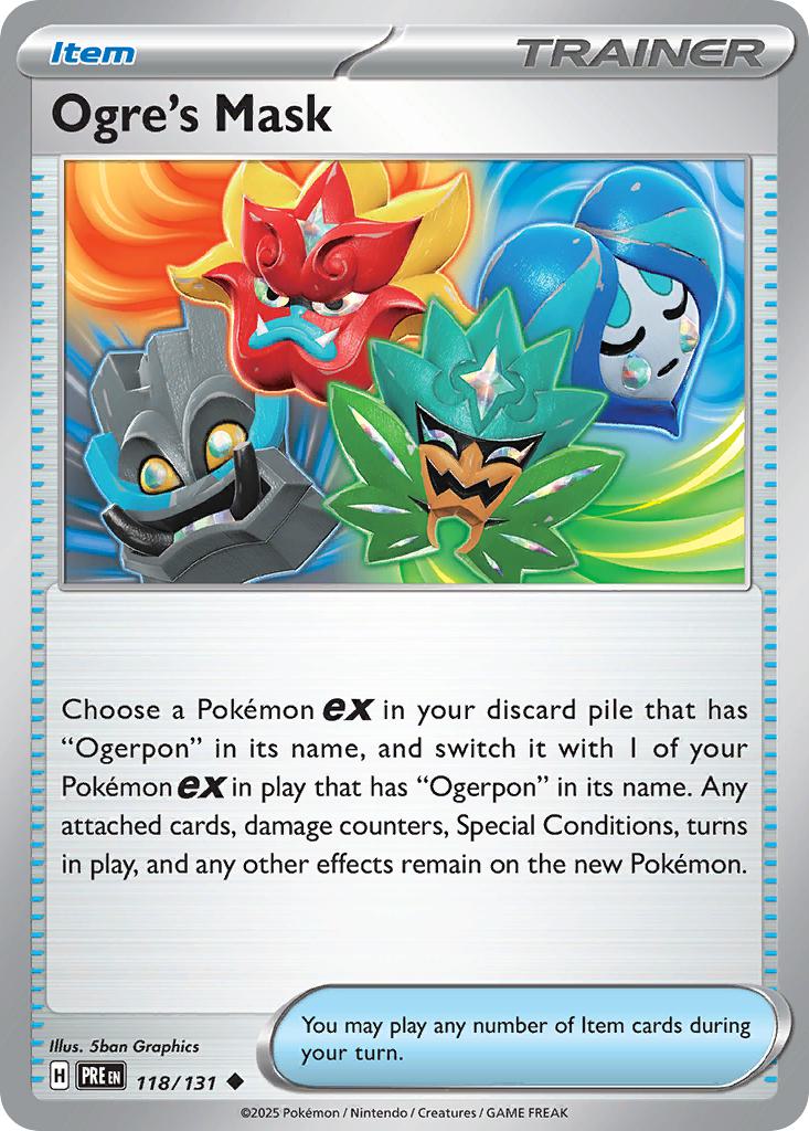 Ogre's Mask - 118/131 - Uncommon [sv085-118] [Non-Holo]