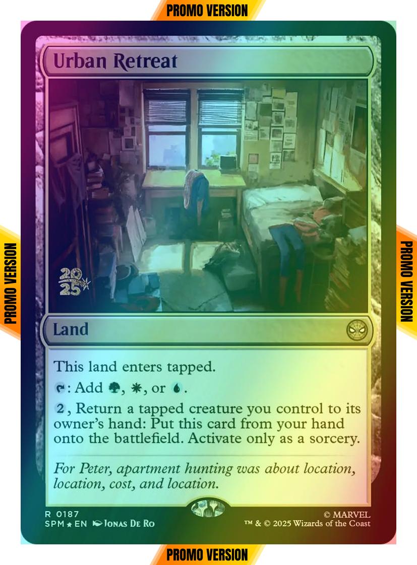 Urban Retreat [187s] [Marvel's Spider-Man: Promos] [Foil]
