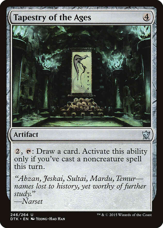 Tapestry of the Ages [246] [Dragons Of Tarkir] [Non-Foil]