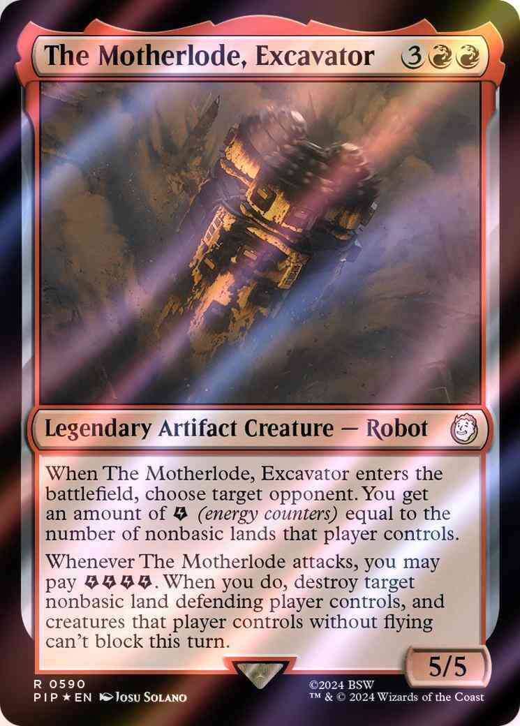 The Motherlode, Excavator [590] [Fallout] [Surge Foil]