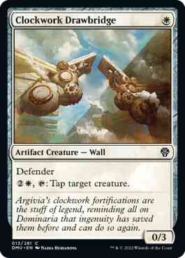 Clockwork Drawbridge [13] [Dominaria United] [Non-Foil]